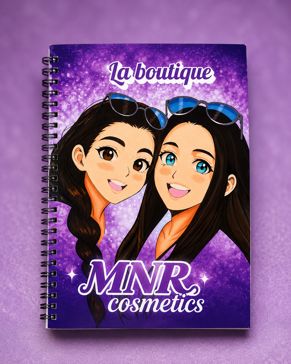 Carnet manga MNR Cosmetics – Édition Boutique 🌸 (fait main)