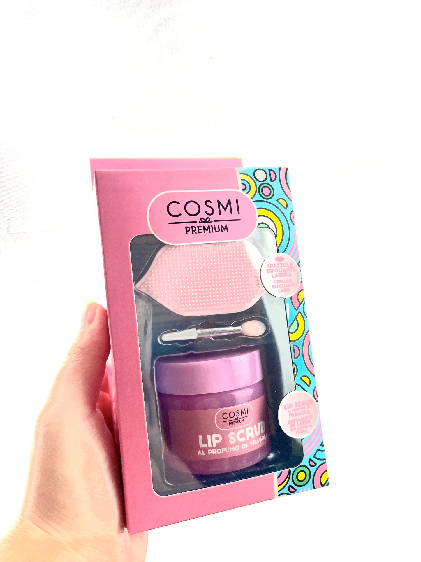 LIP SCRUB + PINCEAU + MASSEUR COSMI