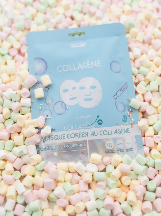 💧 Masque Collagène Coréen : Pour une hydratation profonde et un effet repulpant.