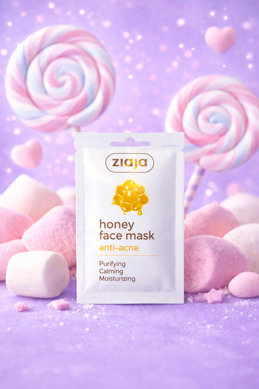 🍯 Ziaja – Masque Visage Anti-Acné au Miel